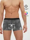 Мужские трусы боксеры / Кровосток | Решетка