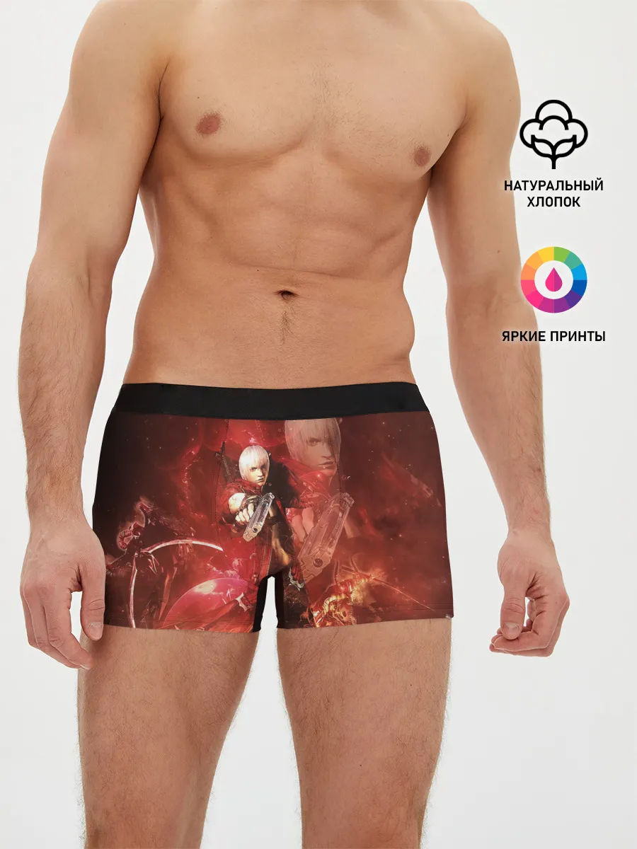 Мужские трусы боксеры / Молодой Данте