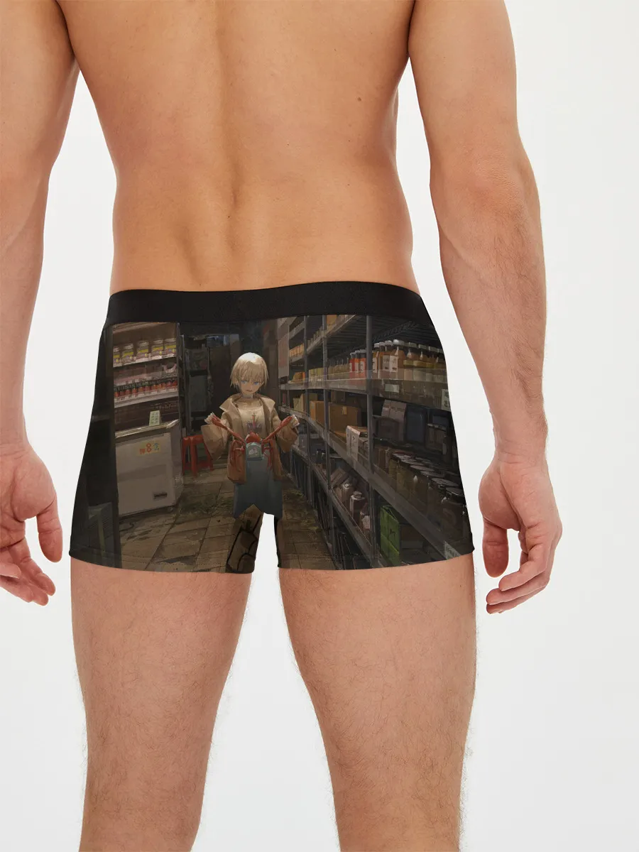 Мужские трусы боксеры / Girl with crab