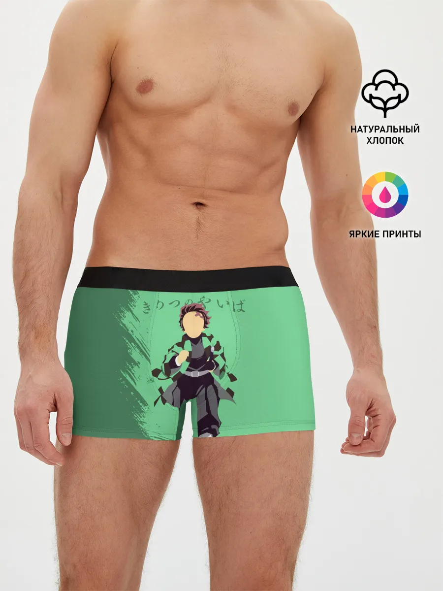 Мужские трусы боксеры / Танджиро Камадо Kimetsu no Yaiba