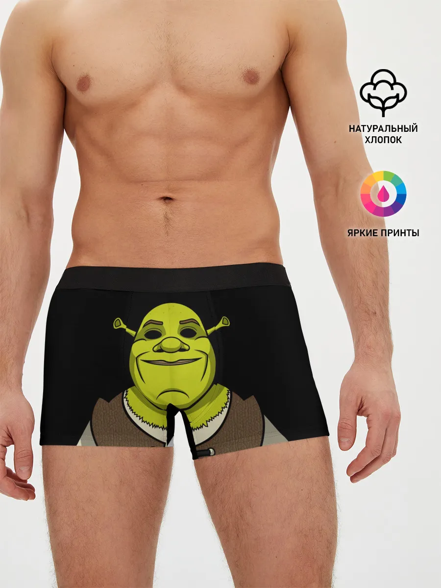 Мужские трусы боксеры / Шрэк