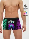 Мужские трусы боксеры / PUBG NEW STATE / ПАБГ НЕОН