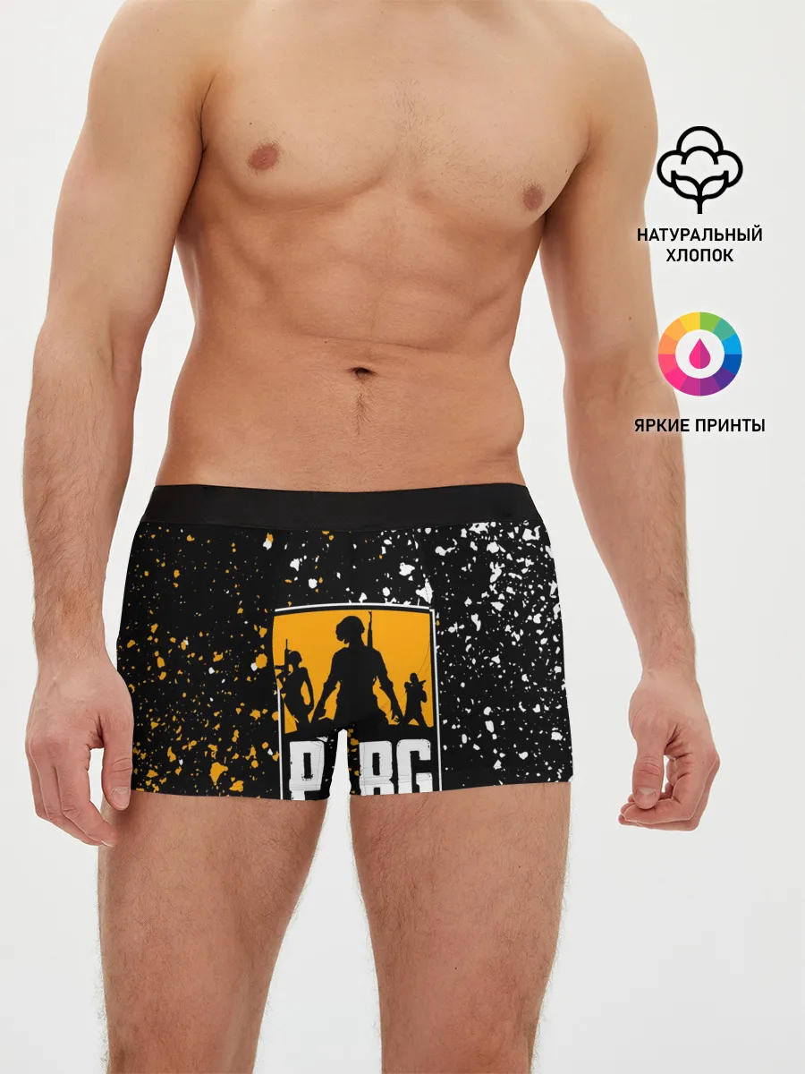 Мужские трусы боксеры / PUBG / ПАБГ / ГРАНЖ