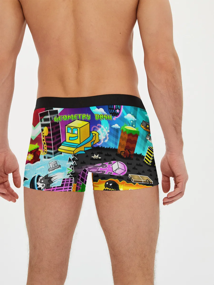 Мужские трусы боксеры / Geometry Dash