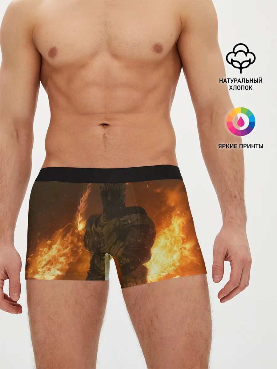 Мужские трусы боксеры / MORTAL SHELL WARRIOR