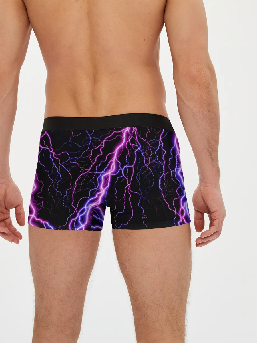 Мужские трусы боксеры / НЕОНОВЫЙ ЛЕВ / NEON LION