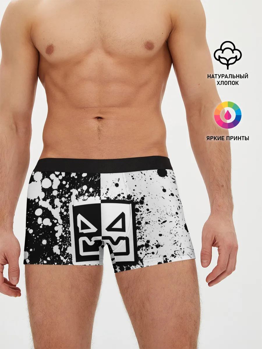 Мужские трусы боксеры / GEOMETRY DASH / ГЕОМЕТРИ ДАШ