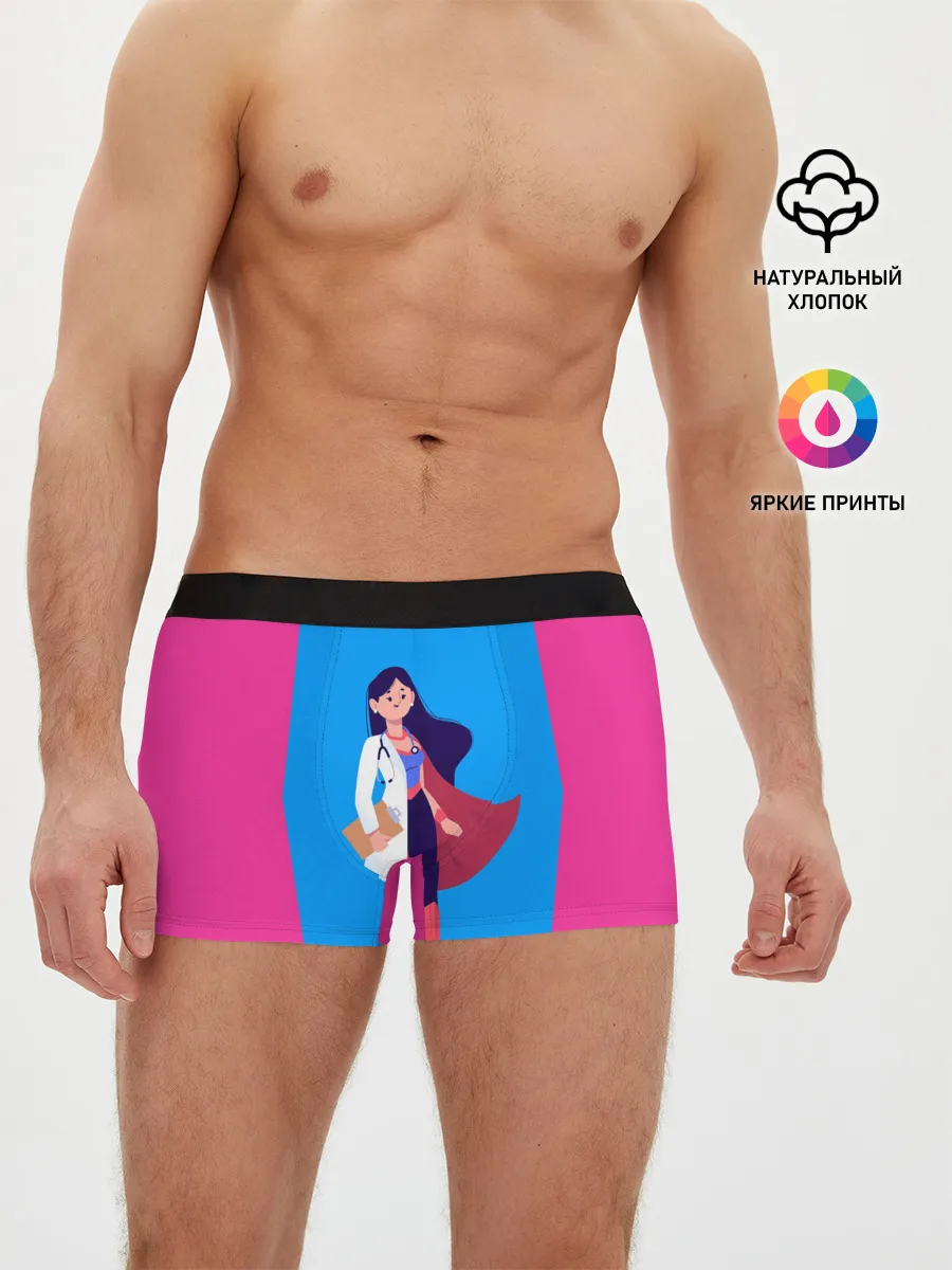 Мужские трусы боксеры / Медсестра | Super Nurse