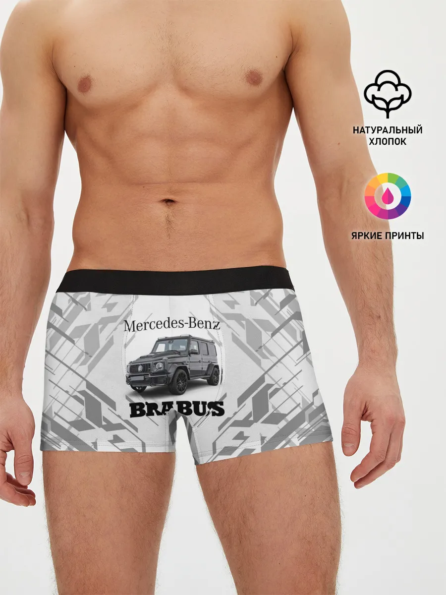 Мужские трусы боксеры / MERCEDES | BRABUS