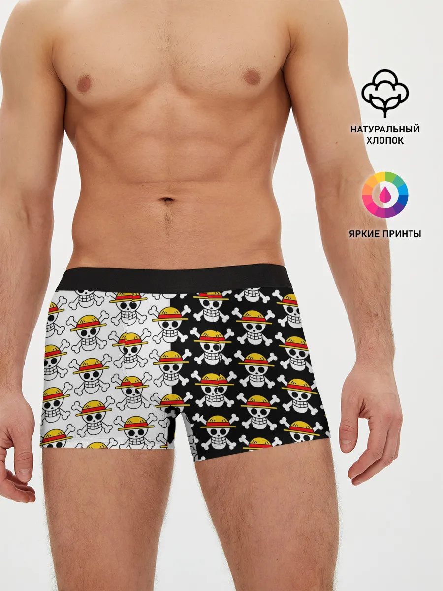 Мужские трусы боксеры / ONE PIECE / ВАН ПИС / УЗОР