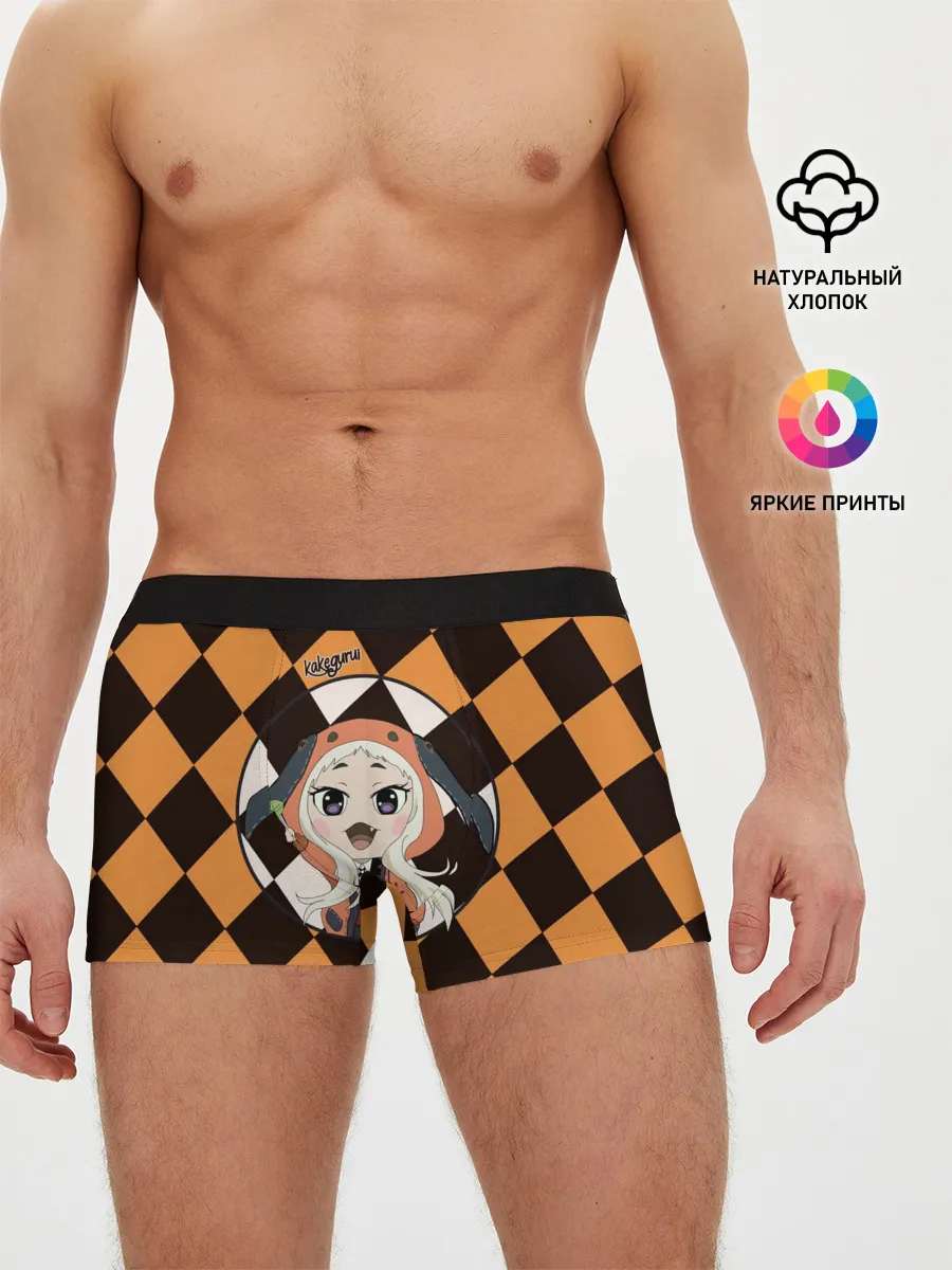 Мужские трусы боксеры / Руна Безумный азарт | Kakegurui