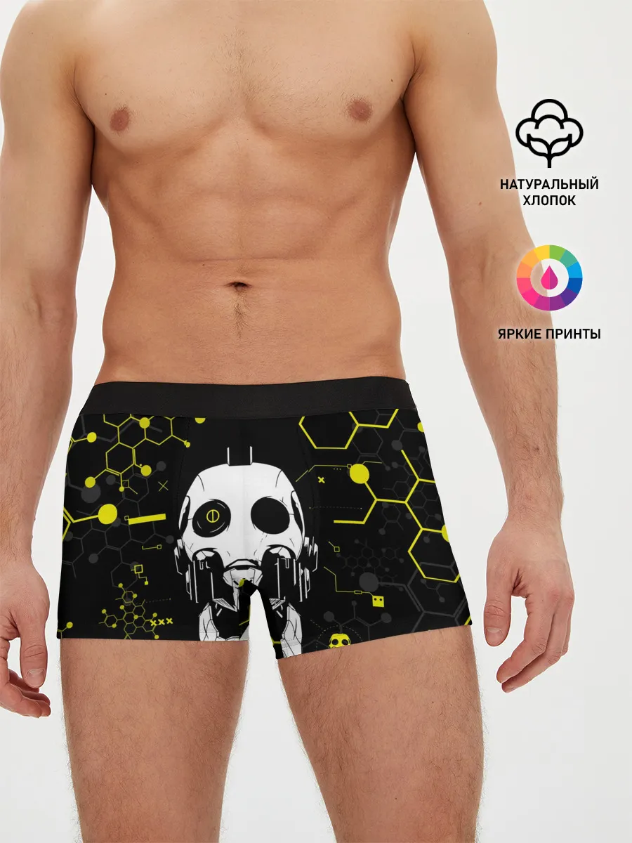 Мужские трусы боксеры / ЛЮБОВЬ СМЕРТЬ И РОБОТЫ / РОБОТ