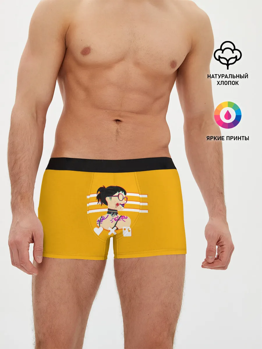 Мужские трусы боксеры / Love, Death and Robots | Lora Glitch