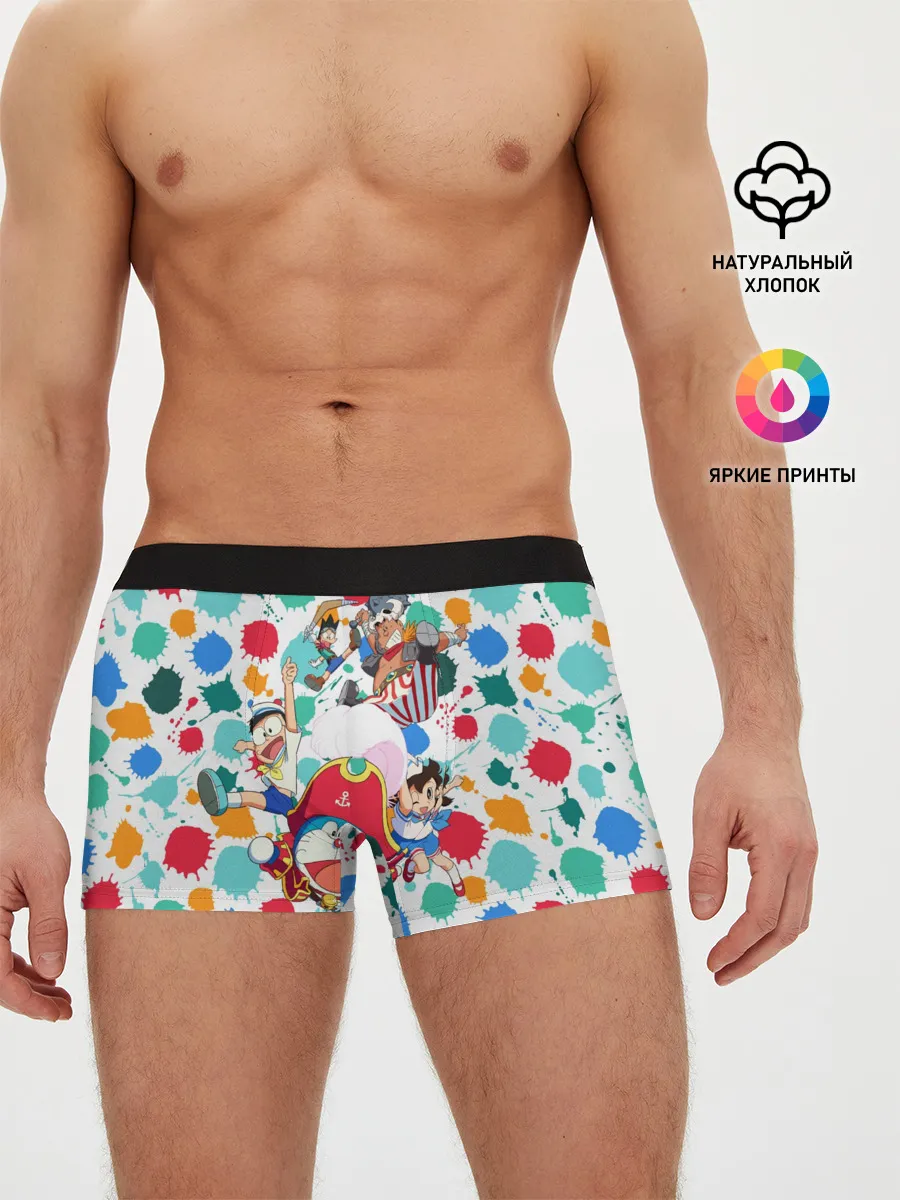 Мужские трусы боксеры / Дораэмон и компания