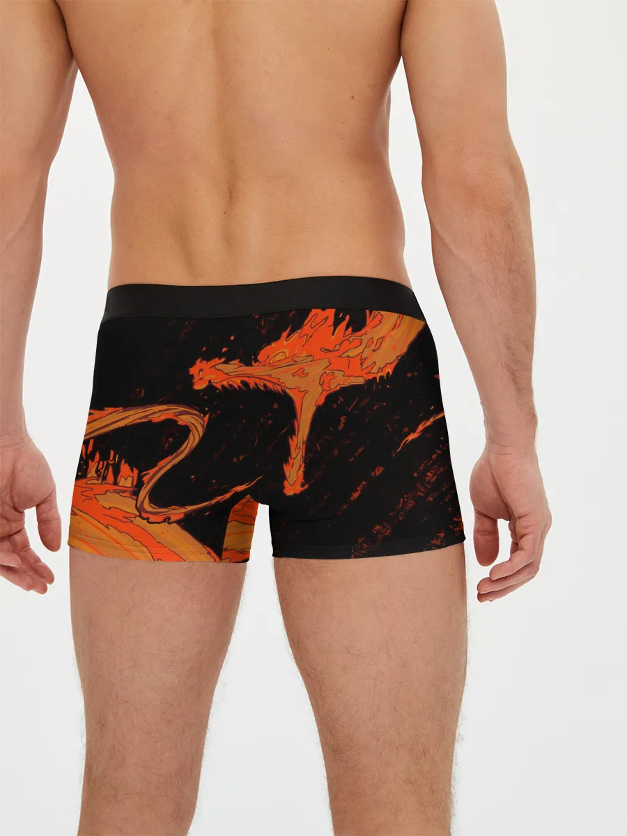 Мужские трусы боксеры / Дыхание Солнца / Demon slayer
