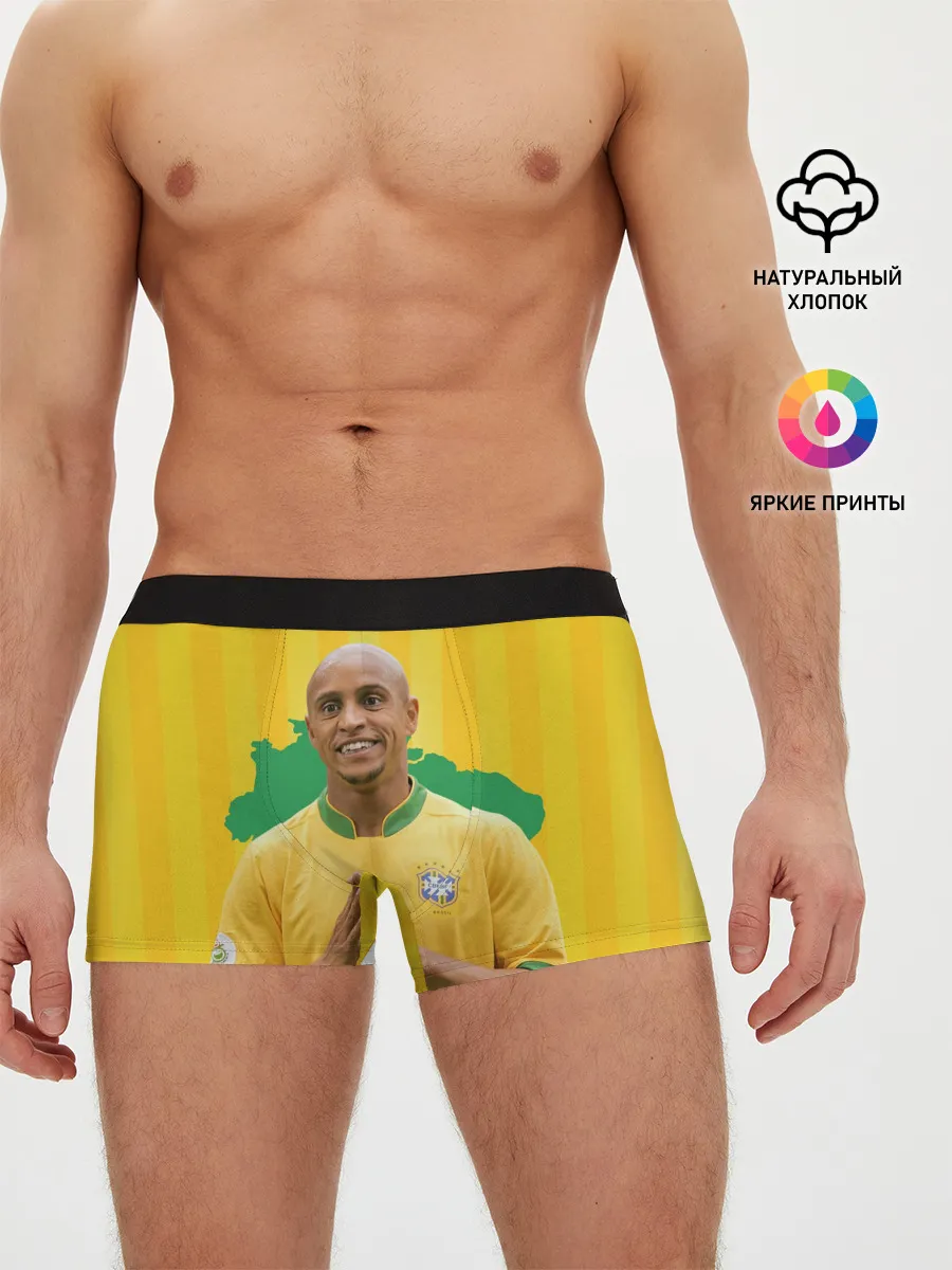 Мужские трусы боксеры / Роберто Карлос | Бразилия