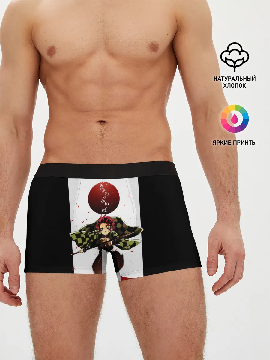 Мужские трусы боксеры / Танджиро Камадо Kimetsu no Yaiba