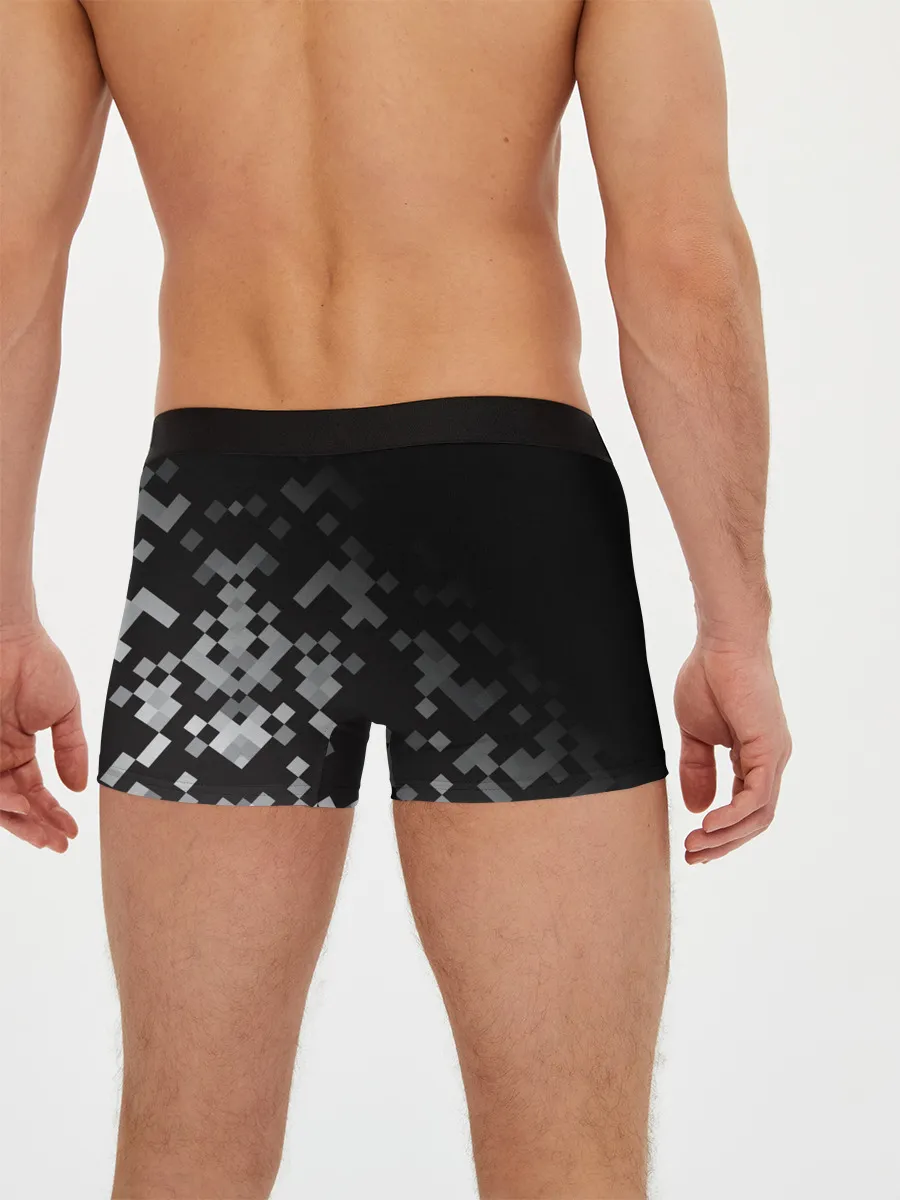 Мужские трусы боксеры / LAND ROVER ГОРОДСКОЙ КАМУФЛЯЖ