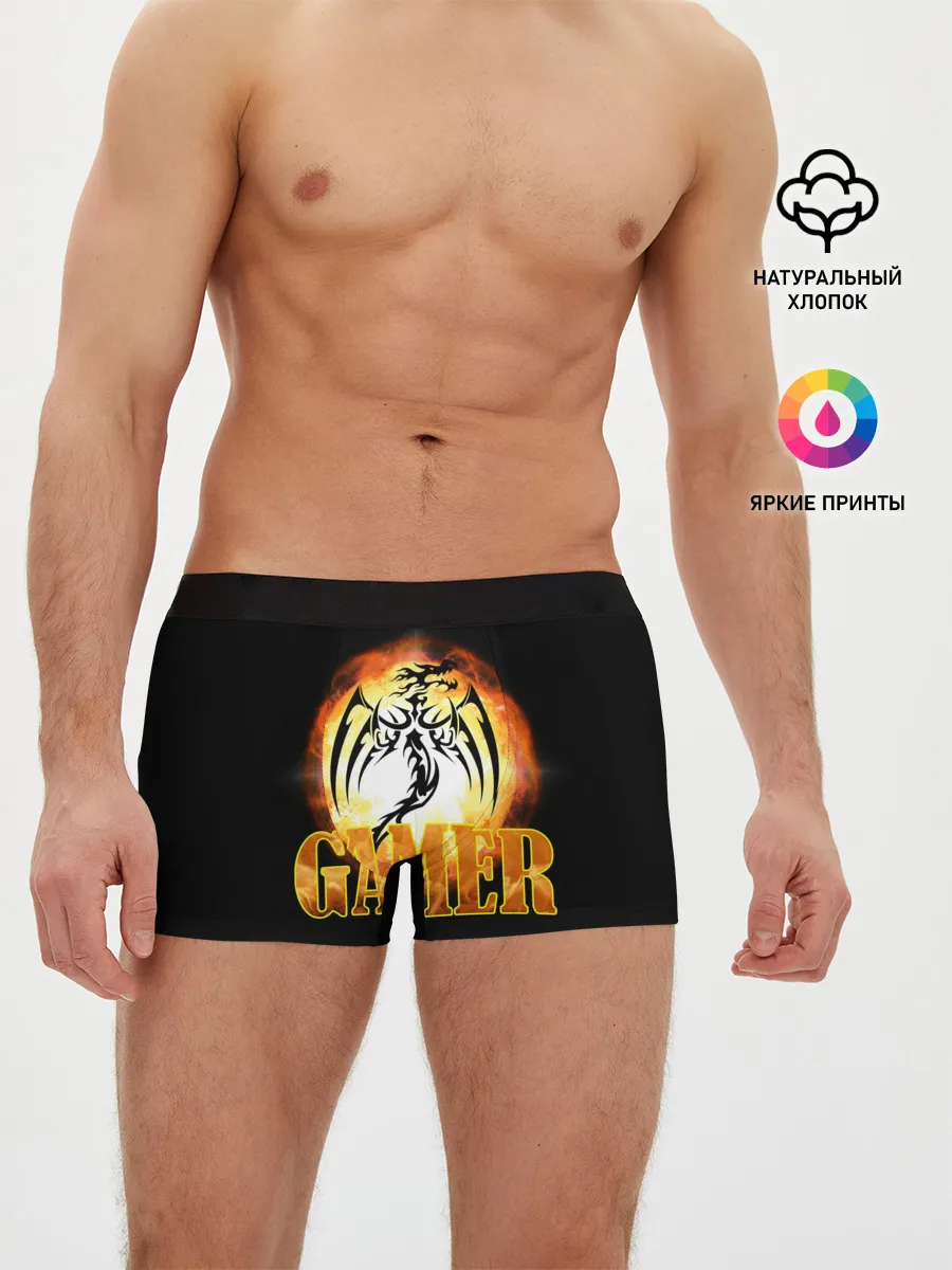 Мужские трусы боксеры / GAMER | Геймер