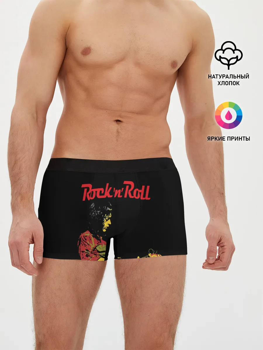 Мужские трусы боксеры / ROCK N ROLL