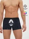 Мужские трусы боксеры / RENAULT РЕНО 3Д ГЕОМЕТРИЯ 3D