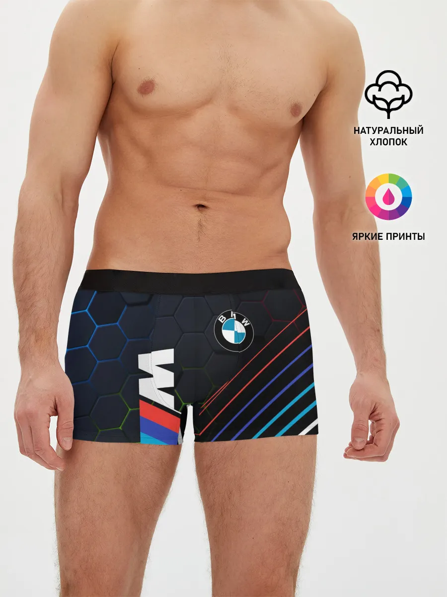 Мужские трусы боксеры / BMW / БМВ / M COMPETITION