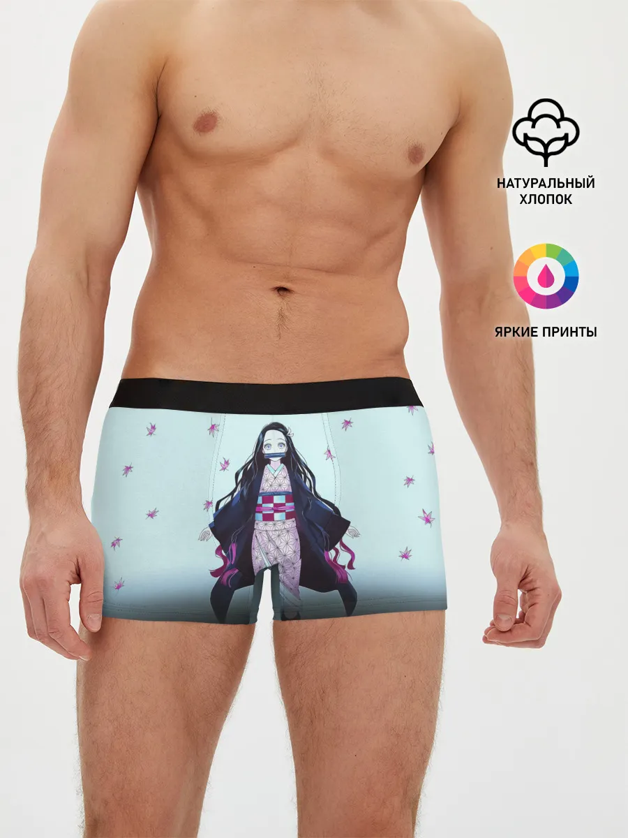 Мужские трусы боксеры / Nezuko Kamado Demon Slayer