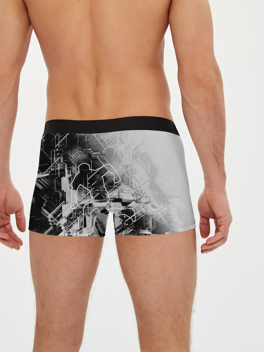 Мужские трусы боксеры / Прыжок