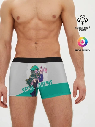 Мужские трусы боксеры / Secret agent