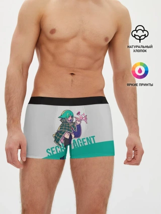 Мужские трусы боксеры / Secret agent