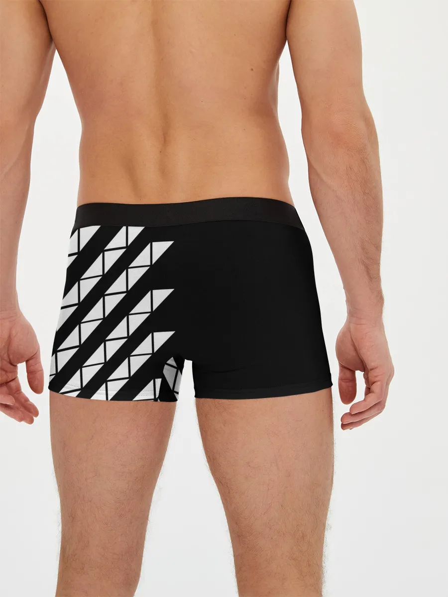 Мужские трусы боксеры / AVICII ГЕОМЕТРИЯ