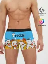 Мужские трусы боксеры / REDDIT / РЕДДИТ / UPVOTE ART