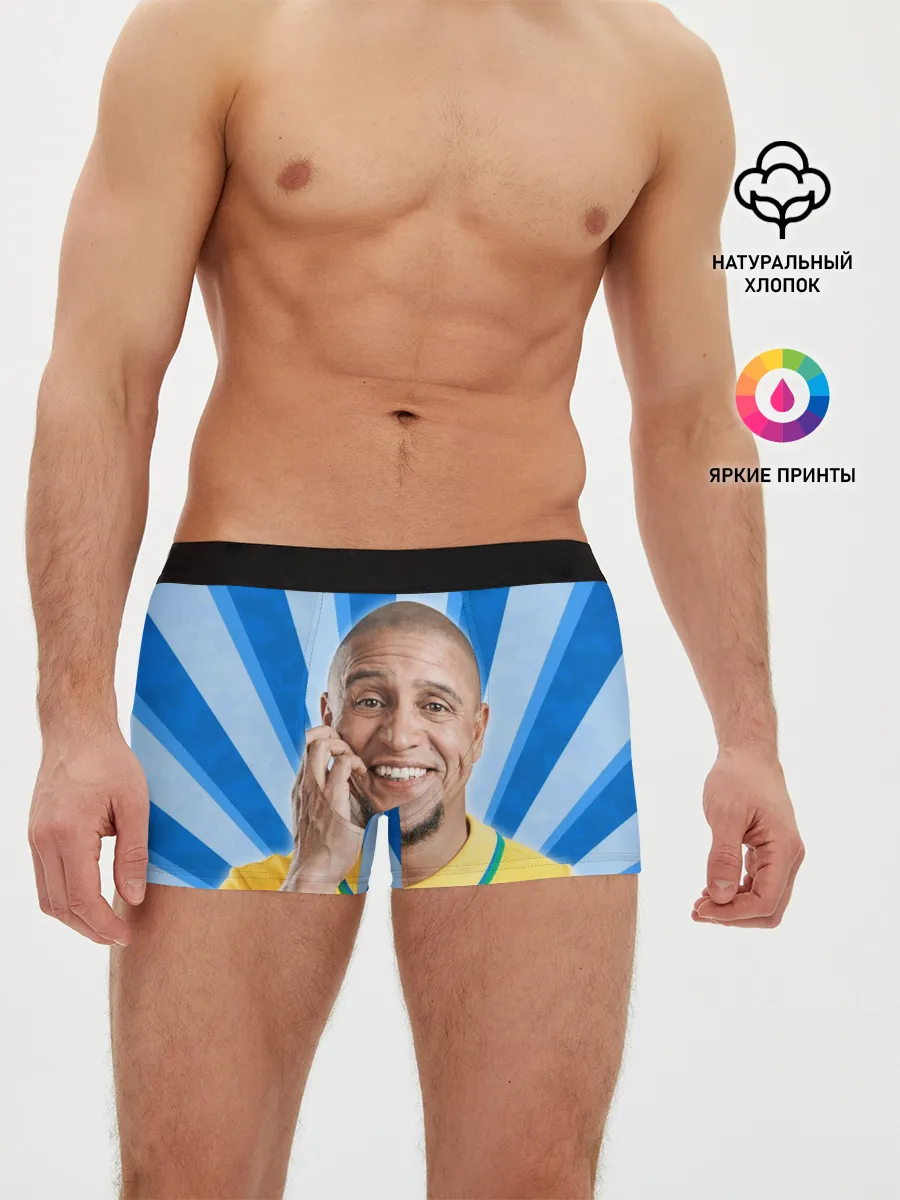 Мужские трусы боксеры / Роберто Карлос | Бразилия