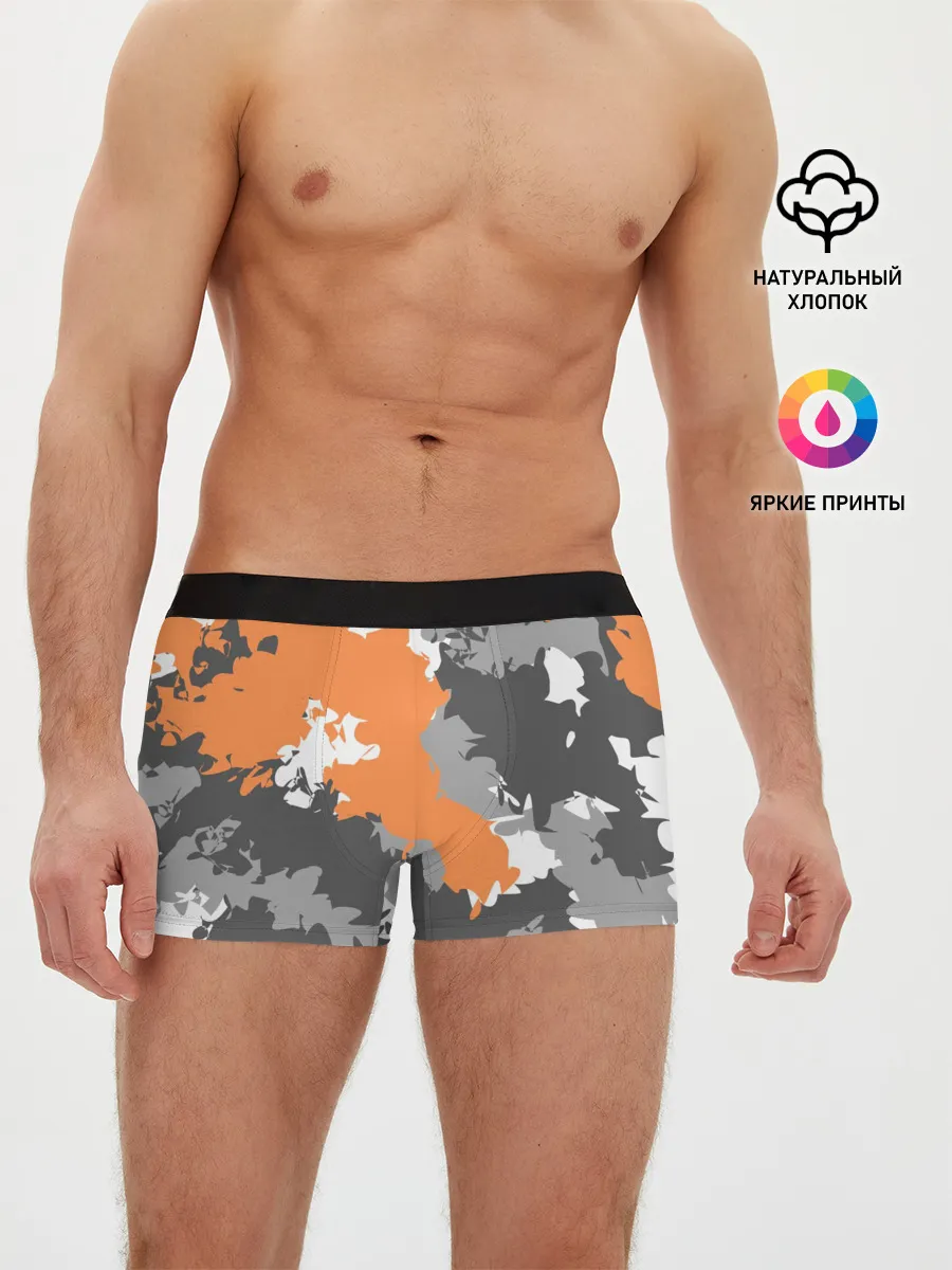 Мужские трусы боксеры / Камуфляж