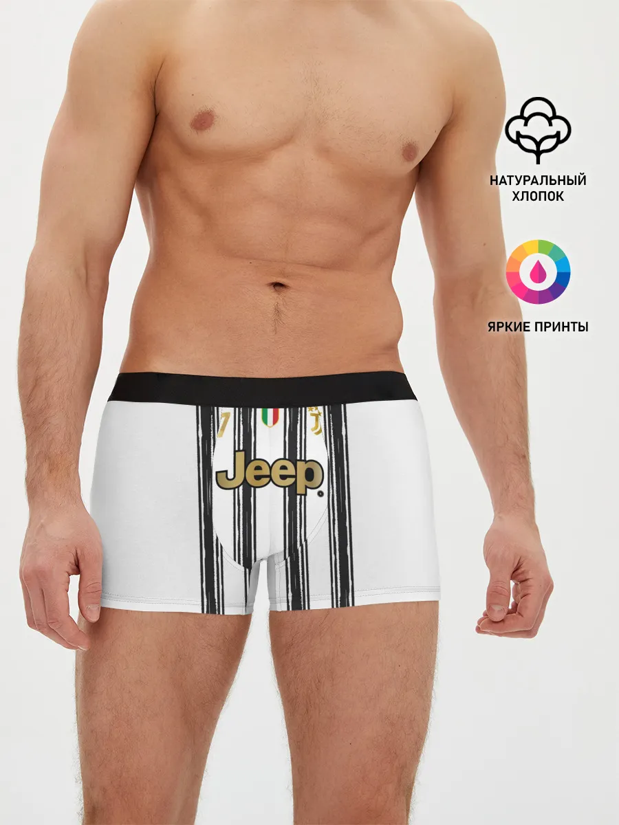 Мужские трусы боксеры / Футбольная форма Роналдо 20/21