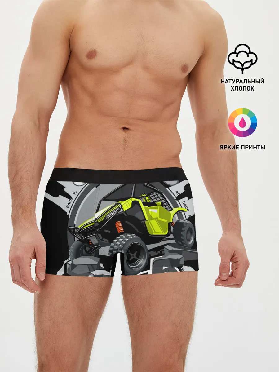 Мужские трусы боксеры / Внедорожный
