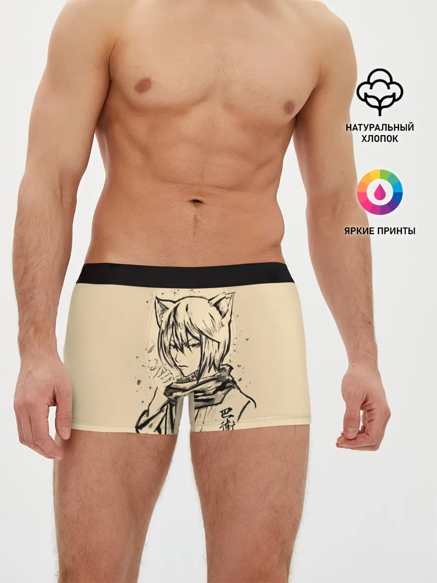 Мужские трусы боксеры / Kitsune Tomoe