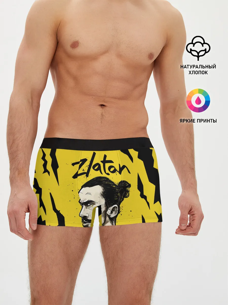 Мужские трусы боксеры / ЗЛАТАН ИБРАГИМОВИЧ / ZLATAN