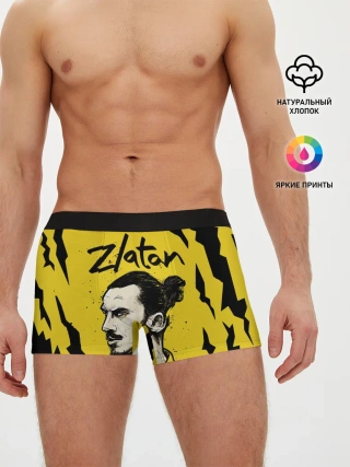 Мужские трусы боксеры / ЗЛАТАН ИБРАГИМОВИЧ / ZLATAN