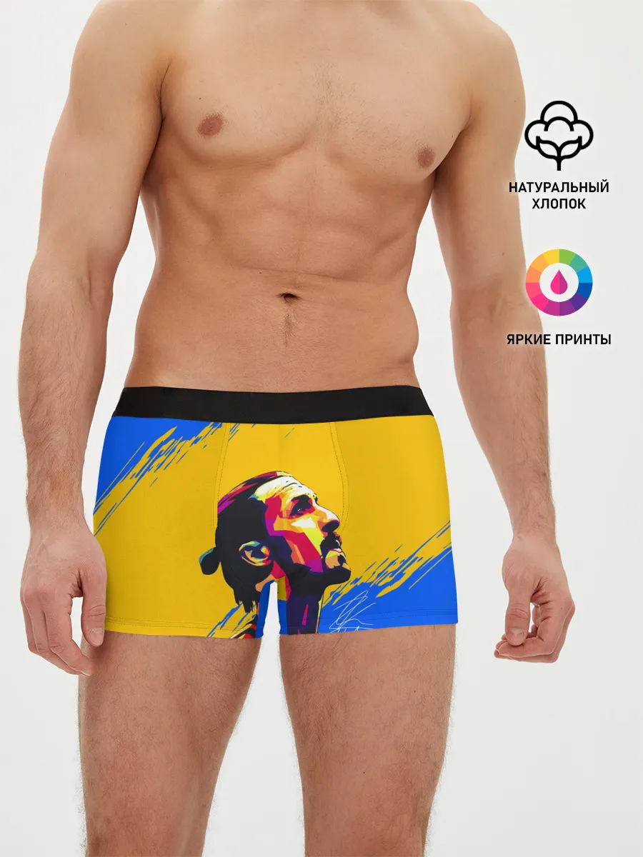 Мужские трусы боксеры / ЗЛАТАН ИБРАГИМОВИЧ / ШВЕЦИЯ