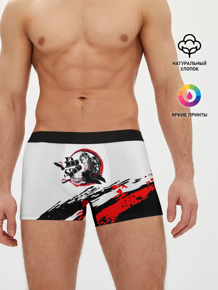 Мужские трусы боксеры / Незуко Камадо | Клинок, рассекающий демонов