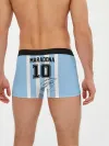 Мужские трусы боксеры / Форма Марадоны с автографом