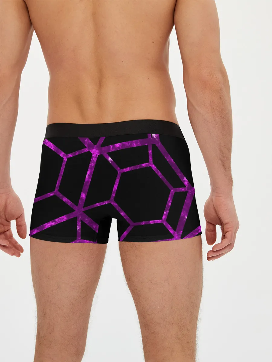 Мужские трусы боксеры / Hexagon