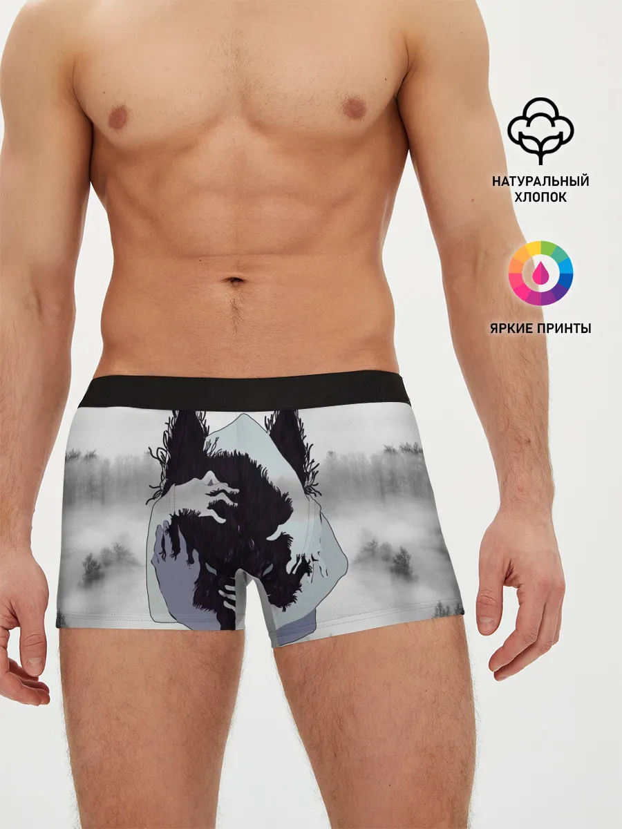 Мужские трусы боксеры / ВОЛК | WOLF