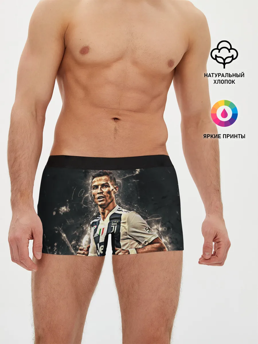 Мужские трусы боксеры / Криштиану Роналду