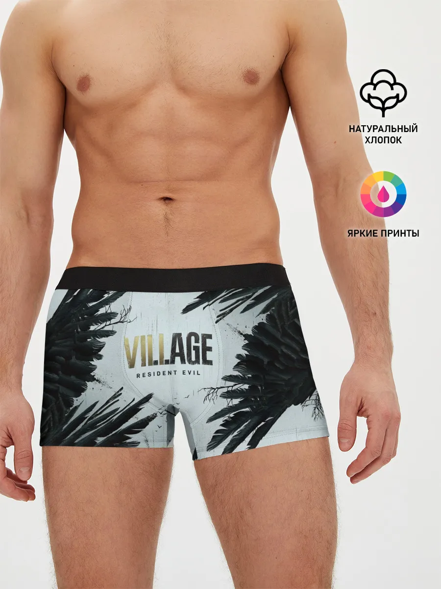 Мужские трусы боксеры / Resident Evil Village. Crow