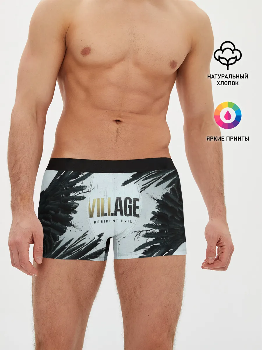 Мужские трусы боксеры / Resident Evil Village. Crow