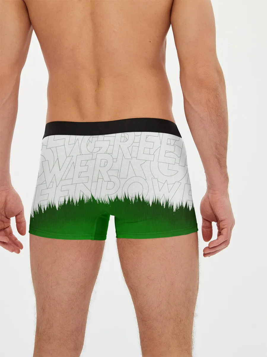Мужские трусы боксеры / GREEN POWER