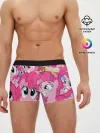 Мужские трусы боксеры / Pinkie Pie pattern