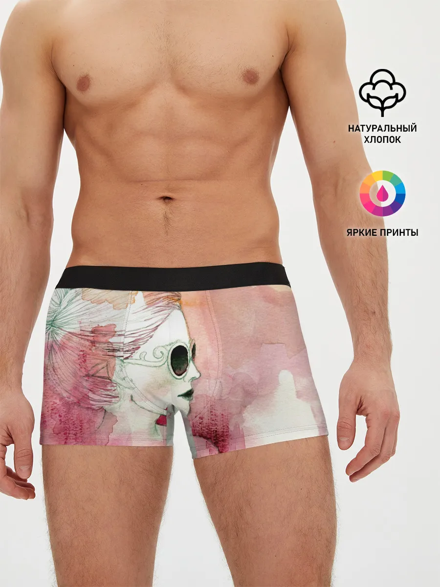 Мужские трусы боксеры / Девушка